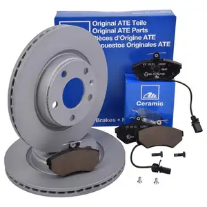 ATE Bremsenset Bremsscheiben Ø280 belüftet Bremsbeläge Ceramic vorn Audi A4 ATE Bremsenset Bremsscheiben Ø280 belüftet Bremsbeläge Ceramic vorn Audi A4