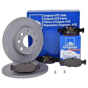 ATE Bremsenset Bremsscheiben Ø236 voll Bremsbeläge vorn Opel Corsa A Corsa B ATE Bremsenset Bremsscheiben Ø236 voll Bremsbeläge vorn Opel Corsa A Corsa B