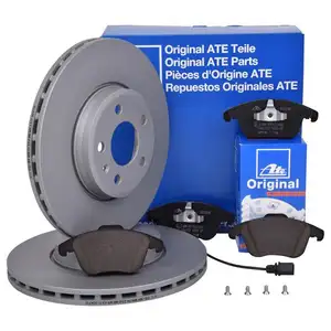 ATE Bremsenset Bremsscheiben Ø314 belüftet Bremsbeläge vorn Audi A4 Avant A5 ATE Bremsenset Bremsscheiben Ø314 belüftet Bremsbeläge vorn Audi A4 Avant A5