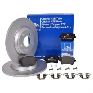 ATE Bremsenset Bremsscheiben Ø300 voll Beläge hinten Audi A4 Audi A5 Sportback ATE Bremsenset Bremsscheiben Ø300 voll Beläge hinten Audi A4 Audi A5 Sportback