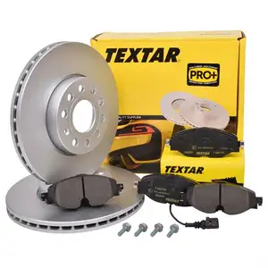 Textar Bremsenset Bremsscheiben &Oslash;288 bel&uuml;ftet Bremsbel&auml;ge vorn Seat Leon ST Audi
