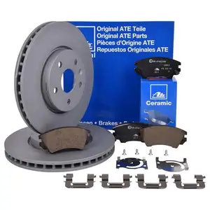ATE Bremsenset Bremsscheiben Ø321 belüftet Beläge Ceramic vorn Opel Insignia ATE Bremsenset Bremsscheiben Ø321 belüftet Beläge Ceramic vorn Opel Insignia