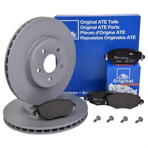 Original ATE Bremsenset Bremsscheiben Ø300 belüftet Bremsbeläge vorn Ford Mondeo Original ATE Bremsenset Bremsscheiben Ø300 belüftet Bremsbeläge vorn Ford Mondeo