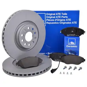 ATE Bremsenset Bremsscheiben Ø340 belüftet Bremsbeläge vorn VW Passat Variant ATE Bremsenset Bremsscheiben Ø340 belüftet Bremsbeläge vorn VW Passat Variant