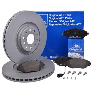 ATE Bremsenset Bremsscheiben Ø340 belüftet Bremsbeläge vorn VW Passat Alltrack ATE Bremsenset Bremsscheiben Ø340 belüftet Bremsbeläge vorn VW Passat Alltrack