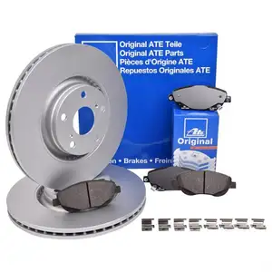 ATE Bremsenset Bremsscheiben Ø320 belüftet Bremsbeläge vorn Toyota Avensis ATE Bremsenset Bremsscheiben Ø320 belüftet Bremsbeläge vorn Toyota Avensis