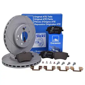 ATE Powerdisc Bremsenset Scheiben Ø288 belüftet Beläge Ceramic WK vorn Mercedes ATE Powerdisc Bremsenset Scheiben Ø288 belüftet Beläge Ceramic WK vorn Mercedes