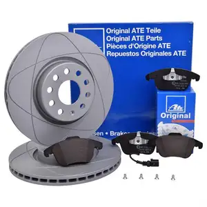 ATE Powerdisc Bremsenset Bremsscheiben Ø312 belüftet Beläge vorn Seat Alhambra ATE Powerdisc Bremsenset Bremsscheiben Ø312 belüftet Beläge vorn Seat Alhambra