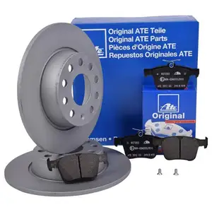 ATE Bremsenset Bremsscheiben &Oslash;272 voll Bremsbel&auml;ge hinten VW Audi