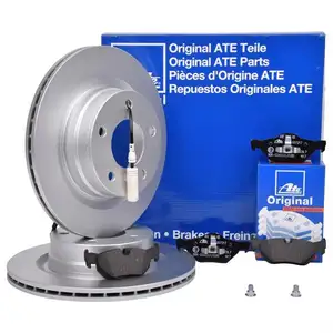 ATE Bremsenset Bremsscheiben Ø300 belüftet WK hinten BMW 1er 3er ab Bj. 03.10 ATE Bremsenset Bremsscheiben Ø300 belüftet WK hinten BMW 1er 3er ab Bj. 03.10