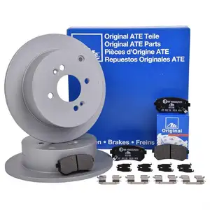 ATE Bremsenset Bremsscheiben Ø262 voll Bremsbeläge hinten Hyundai KIA ATE Bremsenset Bremsscheiben Ø262 voll Bremsbeläge hinten Hyundai KIA