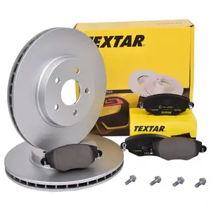 Textar Bremsenset Scheiben &Oslash;300 Bel&auml;ge vorn Ford Mondeo III bis Bj. 03/2007