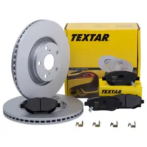 Textar Bremsenset Scheiben Ø320 belüftet Bremsbeläge vorn Toyota Avensis Verso Textar Bremsenset Scheiben Ø320 belüftet Bremsbeläge vorn Toyota Avensis Verso