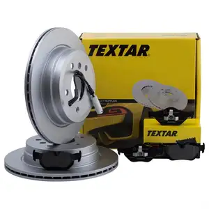 Textar Bremsenset Scheiben &Oslash;300 bel&uuml;ftet Bel&auml;ge WK hinten BMW 1er 3er