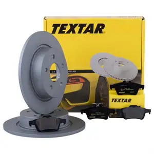 Textar Bremsenset Scheiben &Oslash;280 voll Bel&auml;ge hi Ford C-Max II Grand C-Max Kuga II