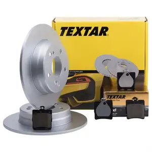 Textar Bremsenset Bremsscheiben &Oslash;278 voll Bremsbel&auml;ge Ceramic hinten Mercedes