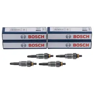 4x Bosch Gl&uuml;hkerze Audi A4 Seat Ibiza II VW Caddy Passat Abgrenzung beachten!