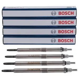 4x Bosch Gl&uuml;hkerze 2.2 2.5 DTI CDTI dCi Bitte Abgrenzung beachten!