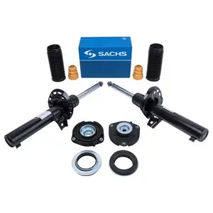 2x SACHS Stoßdämpfer Vorderachse Gasdruck + Domlager + Staubschutz VW Golf 5 6 2x SACHS Stoßdämpfer Vorderachse Gasdruck + Domlager + Staubschutz VW Golf 5 6