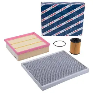 BOSCH Filterset Luftfilter + Ölfilter + Innenraumfilter Opel Corsa D 1.2 80PS BOSCH Filterset Luftfilter + Ölfilter + Innenraumfilter Opel Corsa D 1.2 80PS