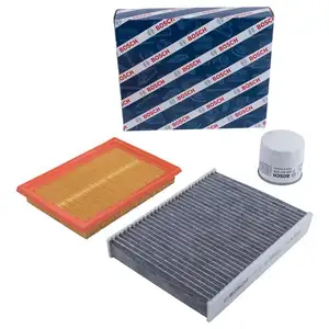 BOSCH Filterset Luftfilter + Ölfilter + Innenraumfilter Ford Fiesta 1.25 EFI BOSCH Filterset Luftfilter + Ölfilter + Innenraumfilter Ford Fiesta 1.25 EFI