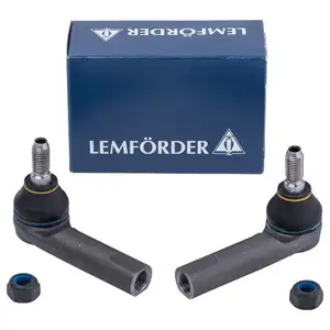 2x Lemf&ouml;rder Spurstangenkopf Audi Seat Skoda VW