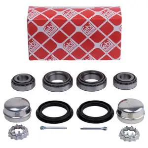 2x Febi Bilstein Radlager Hinterachse beidseitig Audi 80 Seat Toledo VW Passat