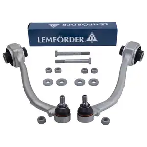 2x Lemförder Querlenker vormontiert + Reparatursatz vorn links + rechts Mercedes 2x Lemförder Querlenker vormontiert + Reparatursatz vorn links + rechts Mercedes