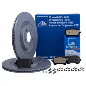 ATE Bremsenset Bremsscheiben Ø330 belüftet Bremsbeläge hinten Audi A4 A5 Q5 ATE Bremsenset Bremsscheiben Ø330 belüftet Bremsbeläge hinten Audi A4 A5 Q5