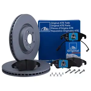 ATE Bremsenset Bremsscheiben Ø345 belüftet Bremsbeläge vorn Audi A4 A5 ATE Bremsenset Bremsscheiben Ø345 belüftet Bremsbeläge vorn Audi A4 A5
