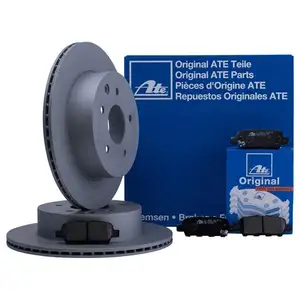 ATE Bremsenset Bremsscheiben Ø292 belüftet Bremsbeläge hinten Nissan X-Trail T30 ATE Bremsenset Bremsscheiben Ø292 belüftet Bremsbeläge hinten Nissan X-Trail T30