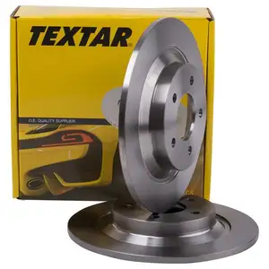 Original TEXTAR 92148200 Bremsscheiben 2 Stück hinten für MAZDA Original TEXTAR 92148200 Bremsscheiben 2 Stück hinten für MAZDA