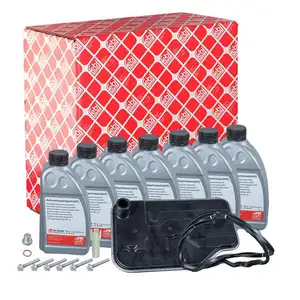 febi bilstein Teilesatz Automatikgetriebeöl Wechselset Filter mit Öl Mercedes febi bilstein Teilesatz Automatikgetriebeöl Wechselset Filter mit Öl Mercedes