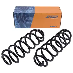 2x Spidan Fahrwerksfeder 86455 Hinterachse Skoda Superb VW Golf 2x Spidan Fahrwerksfeder 86455 Hinterachse Skoda Superb VW Golf