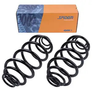 2x Spidan Fahrwerksfeder 85338 Hinterachse Opel Combo