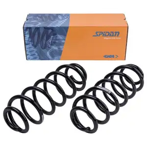 2x Spidan Fahrwerksfeder 86744 Hinterachse Skoda Octavia II VW Golf VI 2x Spidan Fahrwerksfeder 86744 Hinterachse Skoda Octavia II VW Golf VI