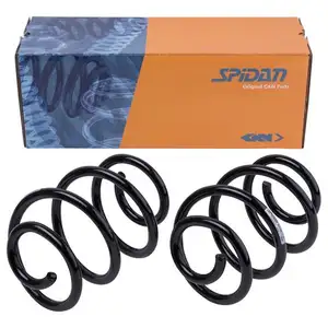 2x Spidan Fahrwerksfeder 86545 Hinterachse Renault Twingo II 2x Spidan Fahrwerksfeder 86545 Hinterachse Renault Twingo II
