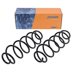 2x Spidan Fahrwerksfeder Hinterachse Citroen C3 I 2x Spidan Fahrwerksfeder Hinterachse Citroen C3 I
