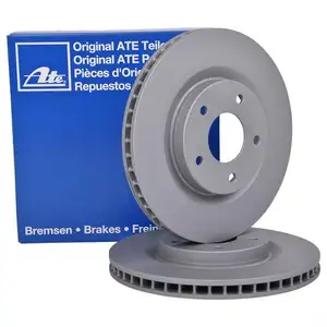 ATE 24.0126-0154.1 Bremsscheiben 2 St&uuml;ck NISSAN