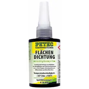 PETEC 97075 FL&Auml;CHENDICHTUNG 75 ML NIEDRIGFEST GR&Uuml;N