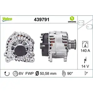 VALEO 439791 Pkw Generator Neu - ORIGINS VALEO 439791 Pkw Generator Neu - ORIGINS