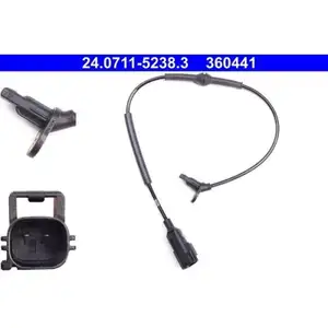 Sensor Raddrehzahl Ate 24.0711-5238.3 f&uuml;r Jaguar Hinterachse Vorderachse