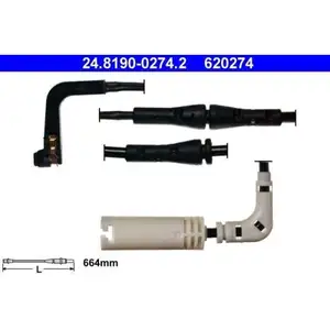 Original ATE Bremsbeläge hinten + Warnkontakt BMW 5er E60 6er E63 Cabriolet E64 Original ATE Bremsbeläge hinten + Warnkontakt BMW 5er E60 6er E63 Cabriolet E64