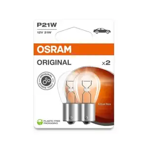 OSRAM 7506-2BL Gl&uuml;hlampe P21W 21W 12V