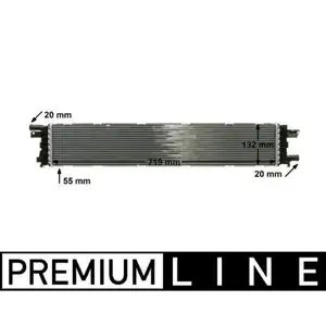 Niedertemperaturkühler Ladeluftkühler Mahle CIR 12 000P für Audi für VW Mitte Niedertemperaturkühler Ladeluftkühler Mahle CIR 12 000P für Audi für VW Mitte
