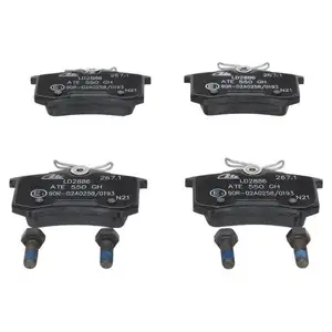 ATE Bremsenset Bremsscheiben Ø245 voll Beläge Ceramic hinten Audi A4 Seat Exeo ATE Bremsenset Bremsscheiben Ø245 voll Beläge Ceramic hinten Audi A4 Seat Exeo
