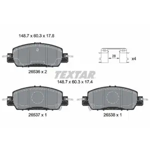 TEXTAR 2653601 PKW SBB TEXTAR 2653601 PKW SBB