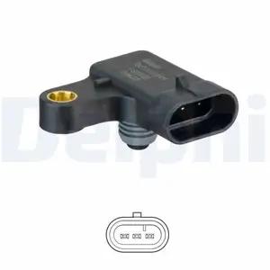 Sensor Saugrohrdruck Delphi PS10222 für Chevrolet für Daewoo Sensor Saugrohrdruck Delphi PS10222 für Chevrolet für Daewoo