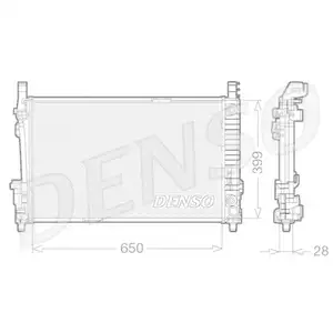 DENSO DRM17013 Kühler für MERCEDES-BENZ DENSO DRM17013 Kühler für MERCEDES-BENZ