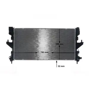 Kühler Motorkühlung Mahle CR 2106 000S Behr für Citroën für Peugeot Kühler Motorkühlung Mahle CR 2106 000S Behr für Citroën für Peugeot